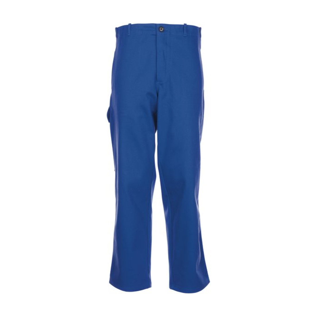 Pantalon taille en planam 400 g/m² protection chaleur/soudure bleu bleu barbeau