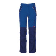 Pantalon Planam Plaline bleu maïs avec ceinture marine