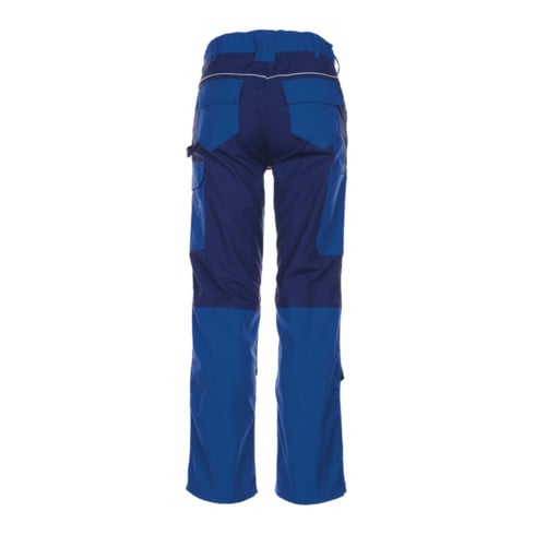 Pantalon Planam Plaline bleu maïs avec ceinture marine