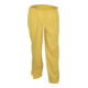 Pantalons de pluie en stretch PU taille L jaune tissu de coton ASATEX-1