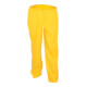 Pantalons de pluie en stretch PU taille M jaune tissu de coton ASATEX-4
