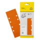 Papier abrasif Klingspor PL 31 B 93 x 230 mm grain 80 forme de trou GL9-1