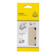 Papier abrasif Klingspor PS 33 CK, 80 x 133 mm grain 120 forme de trou GL18
