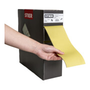 Papier abrasif STIER sur support en mousse -2