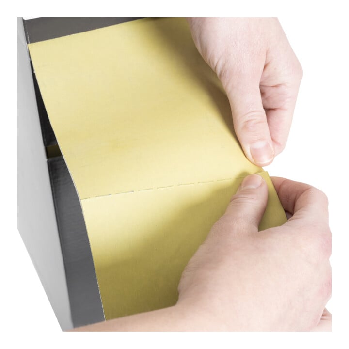 Papier abrasif STIER sur support en mousse P800 115 x 92 mm, 25 m