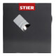 Papier abrasif STIER sur support en mousse P800 115 x 92 mm, 25 m