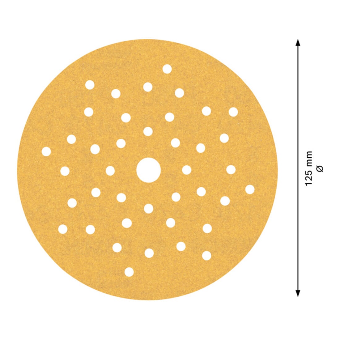 Papier abrasif pour ponceuse excentrique, multi-trous Bosch Expert C470