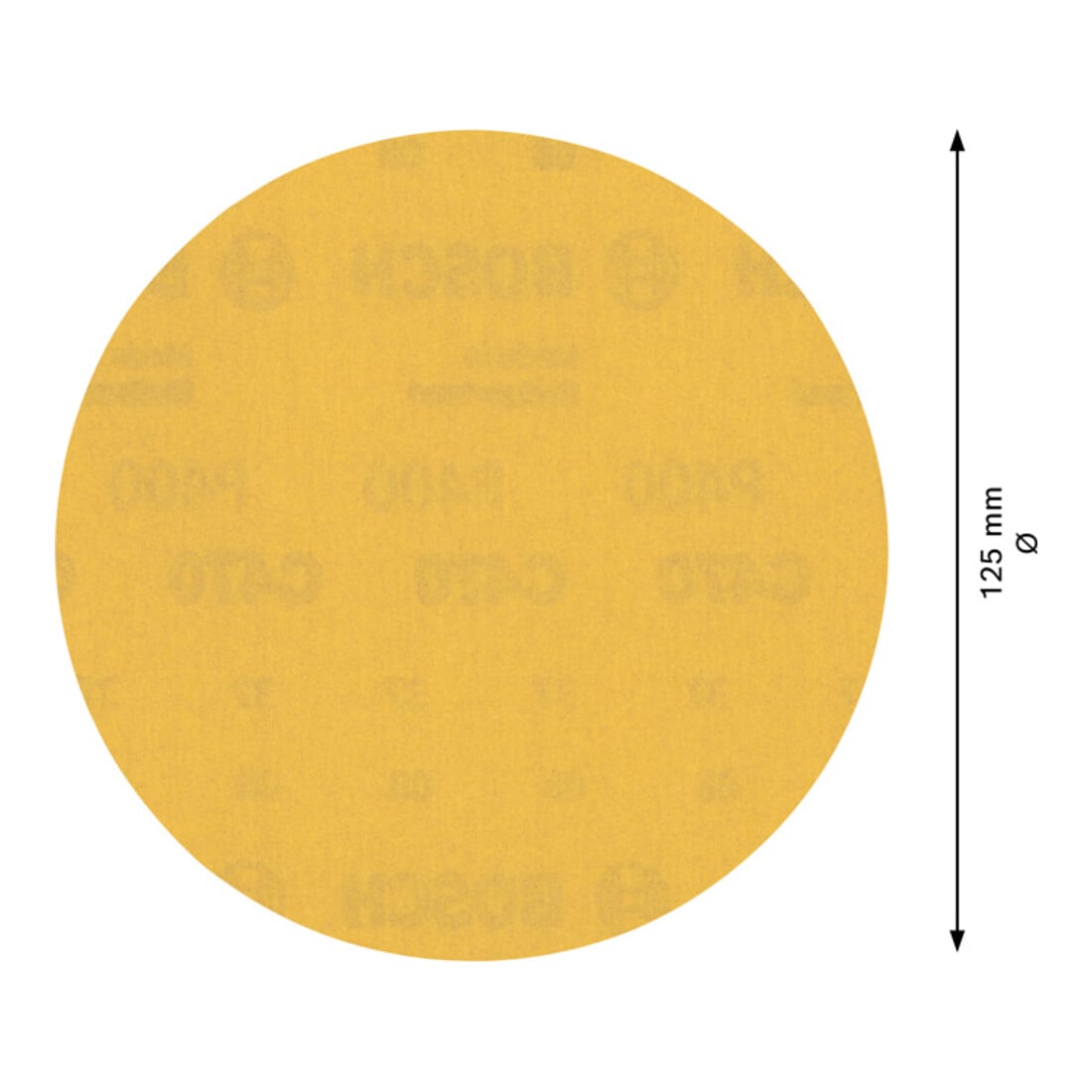 Papier de verre sans trous Bosch EXPERT C470