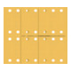Papier de verre Bosch Expert C470 pour ponceuse orbitale, 115 x 140 mm, G 2x40/2x60/2x80/2x120/2x180