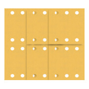 Papier de verre Bosch Expert C470 pour ponceuse orbitale, 115 x 140 mm, G 2x40/2x60/2x80/2x120/2x180-5