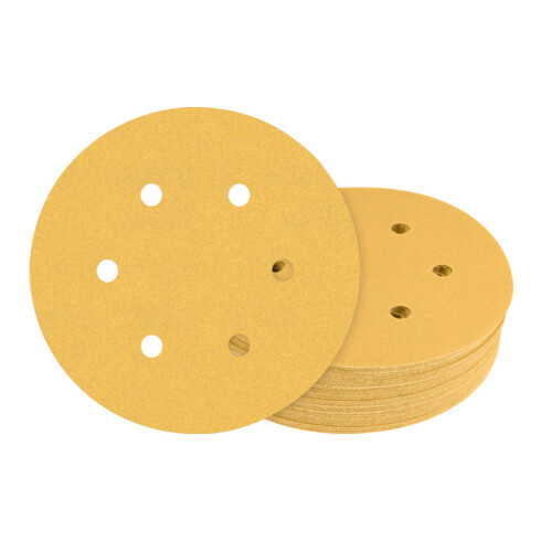 Papier de verre Bosch Expert C470 pour ponceuse orbitale aléatoire, 150 mm, 6 trous, G 180