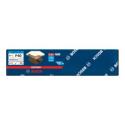 Papier de verre Bosch Expert C470 pour ponceuse orbitale aléatoire, 225 mm, 19 trous, G 40-2