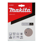 Papier de verre Makita D 125-5
