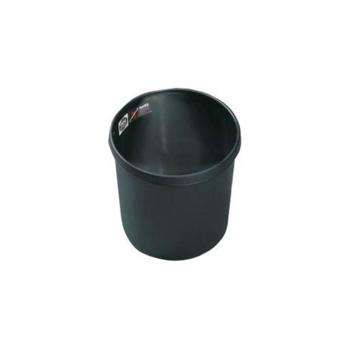 helit Papierkorb 18l Ku. blau H.320xD.315mm m.Griffrand