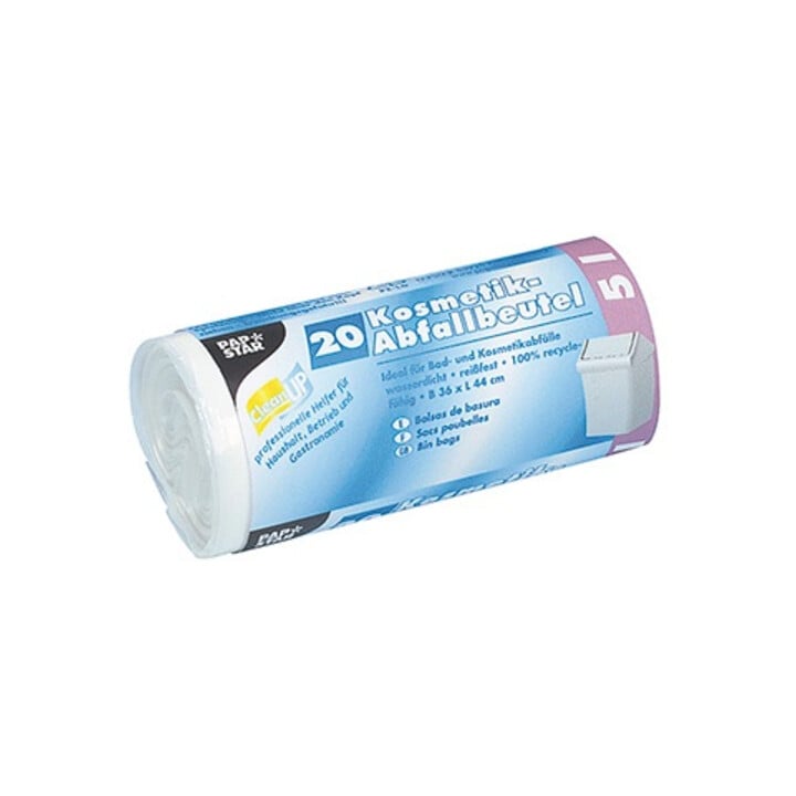 PAPSTAR Müllbeutel 12057 44x36cm 5l weiß 20 St./Rolle