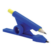 Parallelanreisser blau mit Zirkelspitze