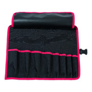 PARAT Sac rouleau à outils 8 compartiments L410xH330mm Nylon noir/rouge
