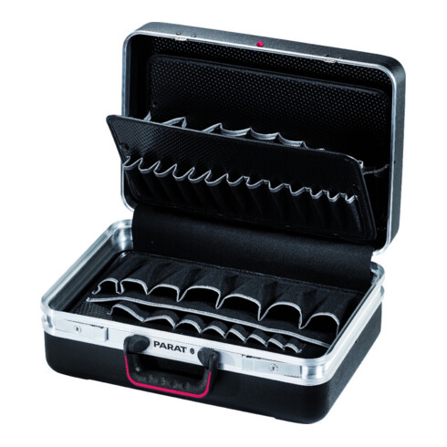 Parat Schalenkoffer X-ABS, 460x310x190mm, mit Alu.-Rahmen, schwarz