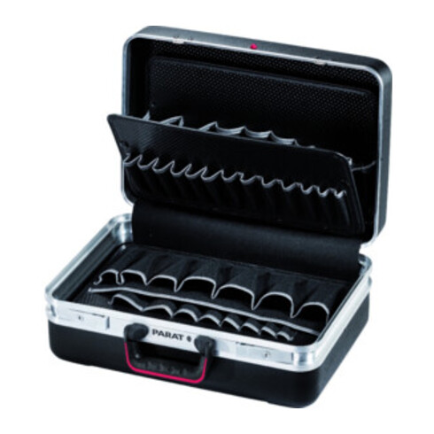 Parat Schalenkoffer X-ABS, 460x310x190mm, mit Alu.-Rahmen, schwarz