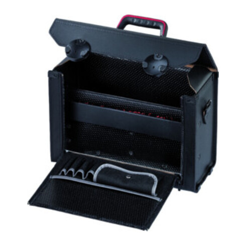 Parat Werkzeugtasche Rindleder, Bodenstahlblech, 415x165x275mm