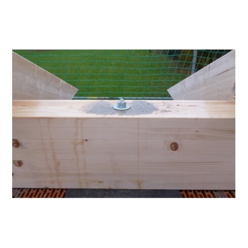 Paratonnerre CELO BAZ-H 12-220/130, galvanisé, avec grande rondelle DIN 440, option 1