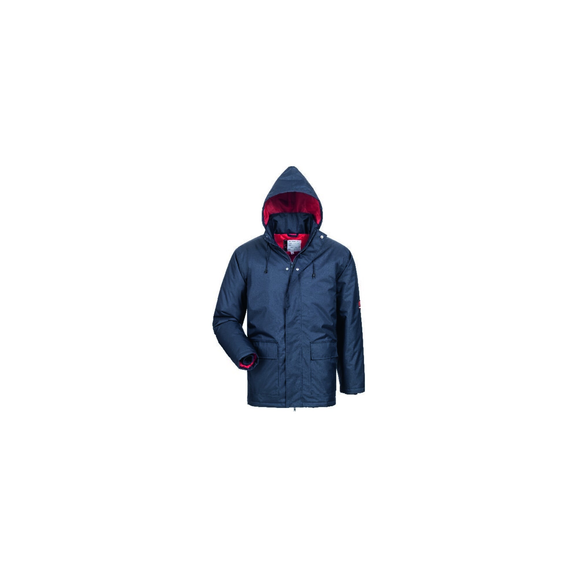 Parka Amrum Gr.L marine/rot CRAFTLAND ; Feldtmann