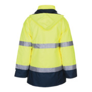 Parka d'avertissement Planam EN471/343 jaune/marine-2