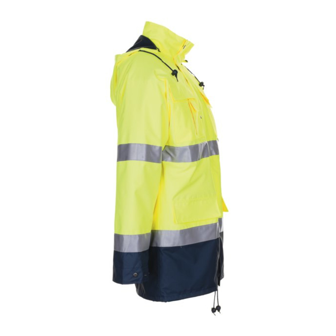 Parka d'avertissement Planam EN471/343 jaune/marine