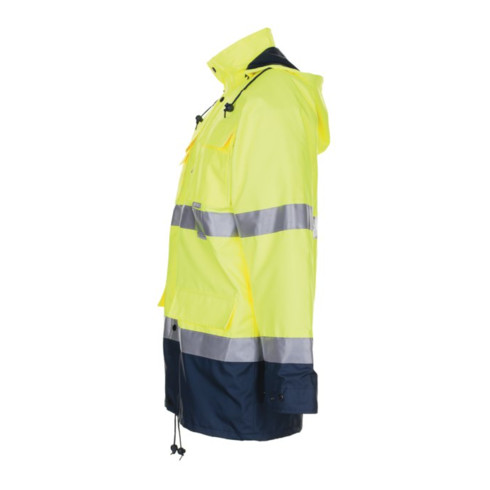 Parka d'avertissement Planam EN471/343 jaune/marine