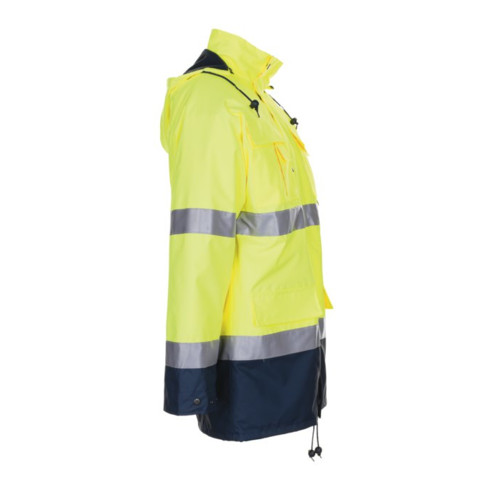 Parka d'avertissement Planam EN471/343 jaune/marine