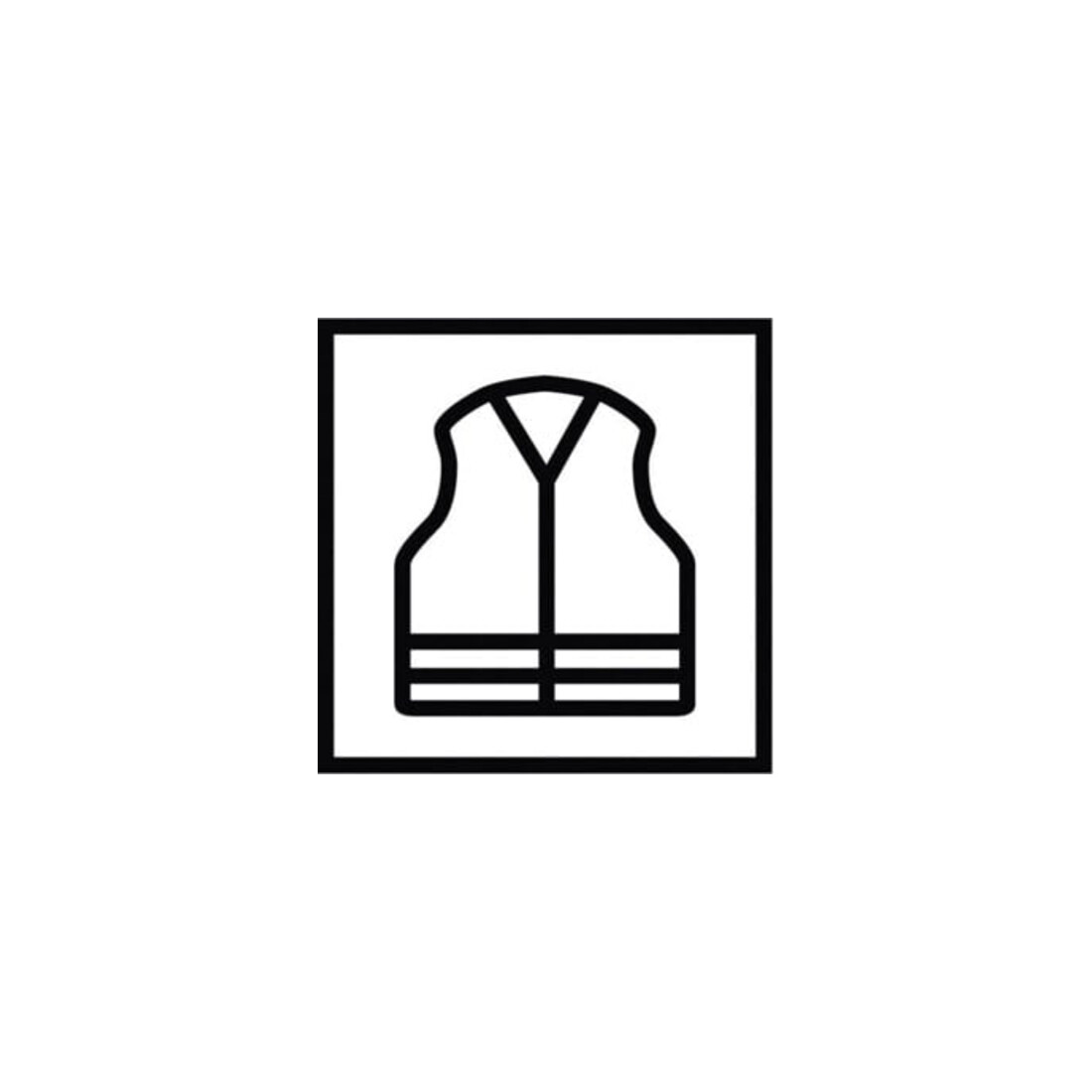 Parka de signalisation Elysee Wallace orange/marine