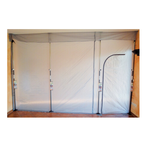 Paroi de protection contre la poussière, 310 x 310 cm