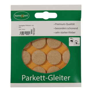 Parquet planeur Premium 22mm feutre naturel rd.selbstkl.