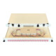Paschke Boîte de raccordement 19" 24x LCd OM4 rose extensible