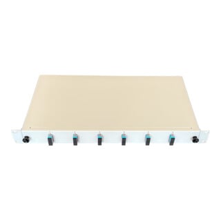 Paschke Boîte de raccordement coulissante 19" 6xSCd OM3 AQUA 443705AQ-06SA