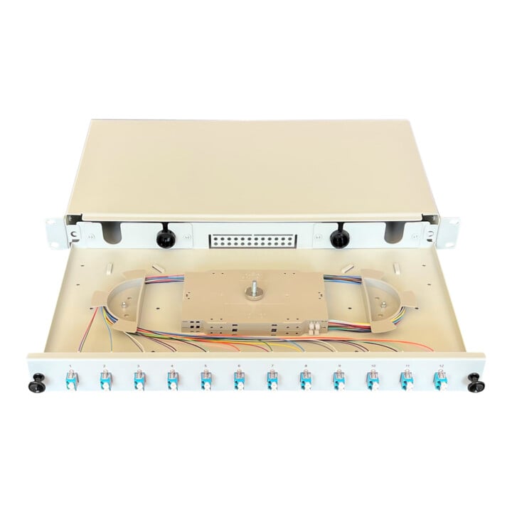 Paschke Spleissbox 19" 12xLCd OM3 AQUA 442405-12SA