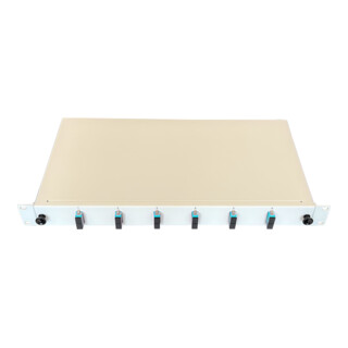 Paschke Spleissbox ausziehbar 19" 6xSCd OM3 AQUA 443705AQ-06SA
