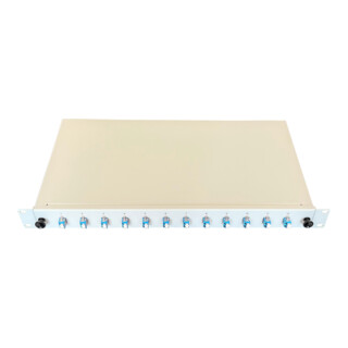 Paschke Spleissbox extensible 19" 12x LCd OS2 bleu 442304-12SA