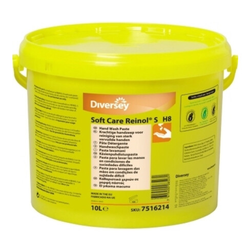 Pâte nettoyante p. mains Soft Care REINOL S 10 l sans sable REINOL