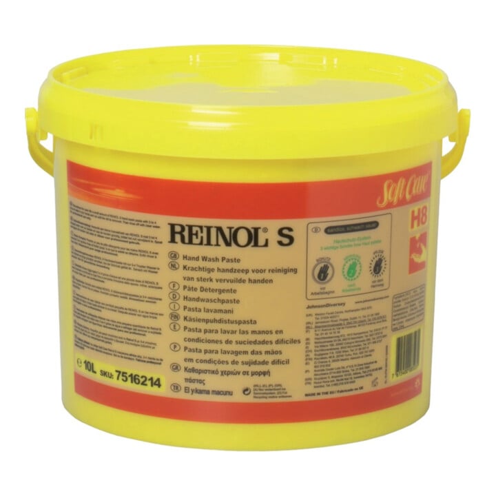 Pâte nettoyante p. mains Soft Care REINOL S 10 l sans sable REINOL