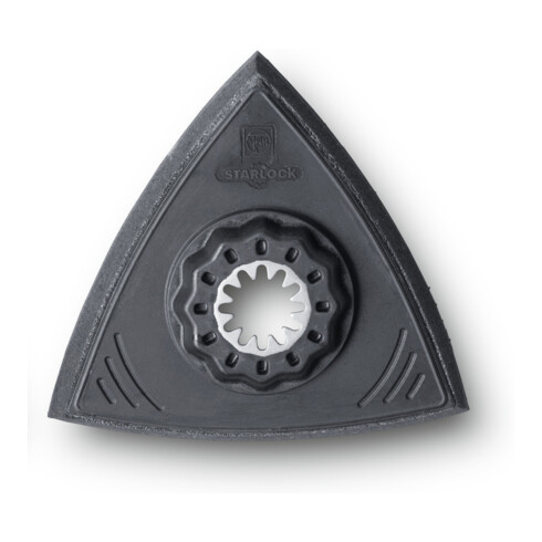 Patin de ponçage, super-souple, Longueur d’arête 80 mm, Montage SL Fein