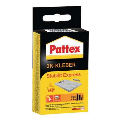 Pattex 2Komponentenkleber 30g Stabilit-Expr. PSE13 b.250kp/cm3