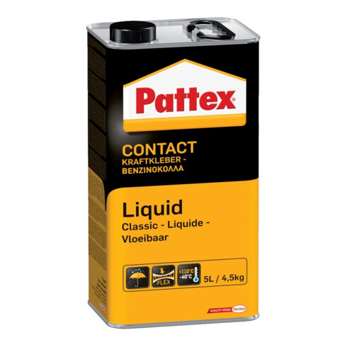 Pattex Classic 1K Colle de contact puissante 4,5 kg bidon