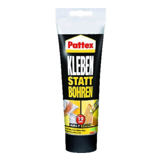 Pattex Collage sans perçage Cristal clair Cartouche 290 g