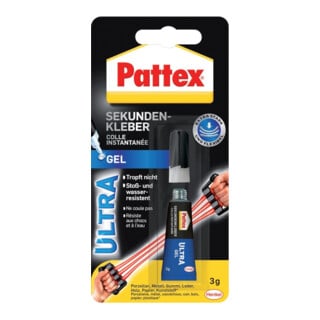 Pattex Colle cyanoacrylate Super Gel PSG2C 3g