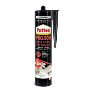 Pattex Colle de montage PRO300 300g transparente