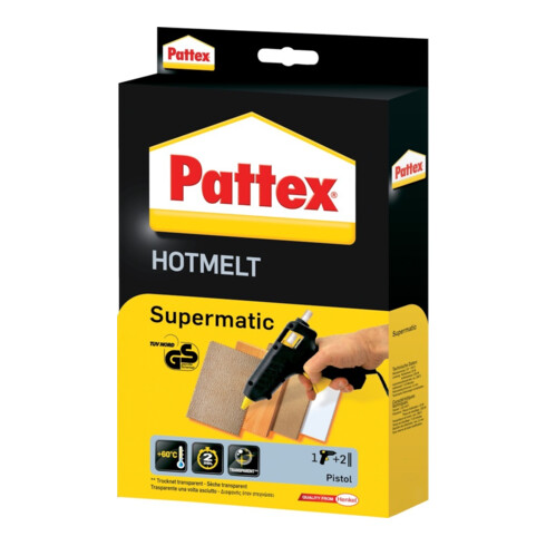 Pattex Heißklebepistole PXP 06 D.12mm m.6Patronen 230/50V/Hz