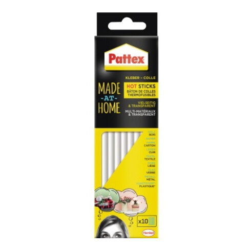 Pattex Heißklebestick PMHHS 20g transparent 10 St./Pack.