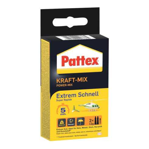Pattex Kraft Mix Extrême Rapide 2x12g (F)