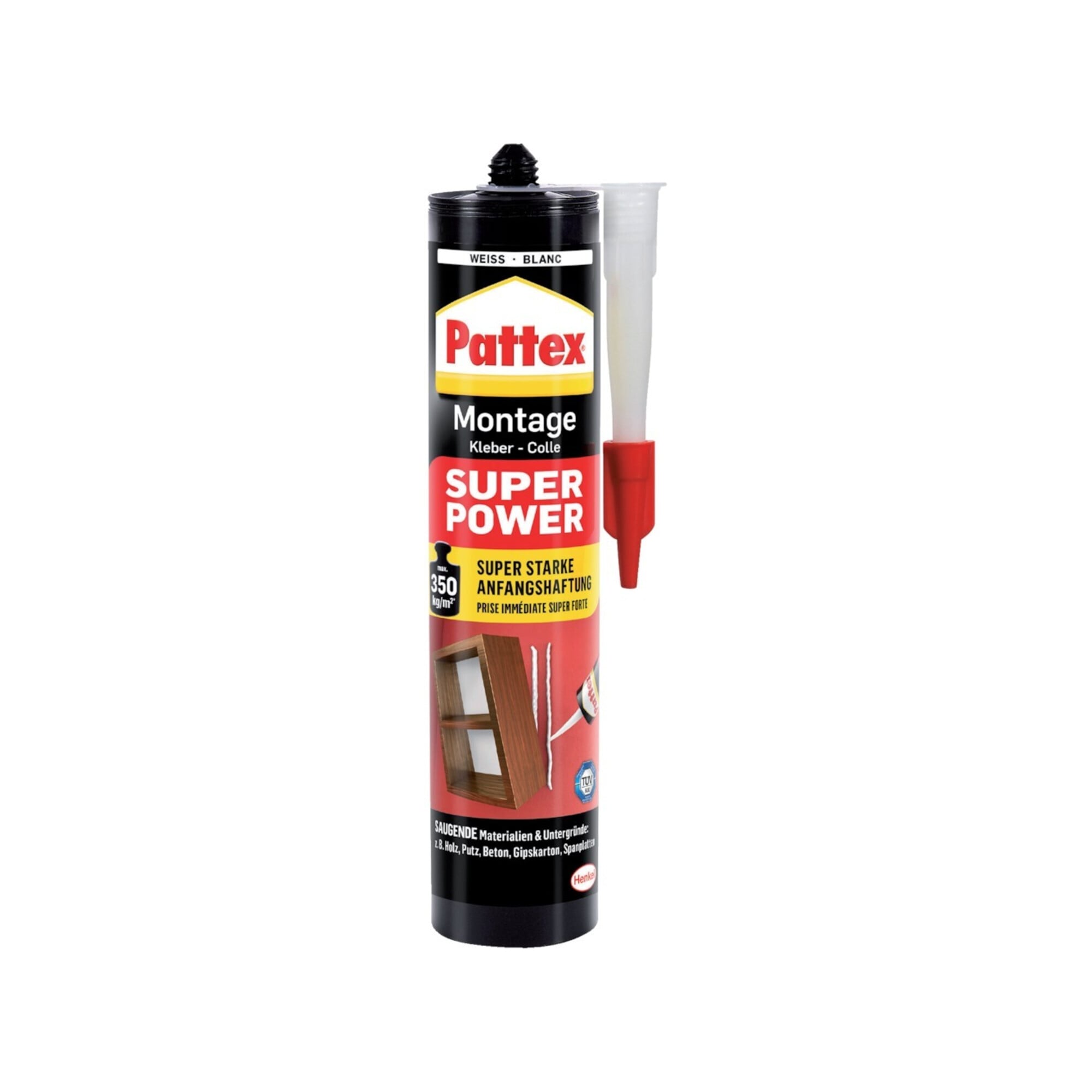 Pattex Montage Super Power 370g weiß